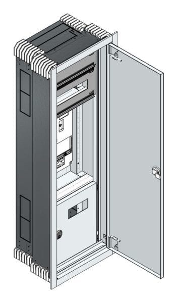 MEHLER - UP-Zählerverteiler+PW+UM Steiermark für TN-Netz, außen B381xH1089xT245mm