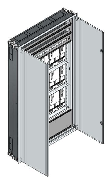 MEHLER - UP Zählerverteiler+PW+UM NÖ Netz für TN-Netz, außen B1216xH2039xT245mm