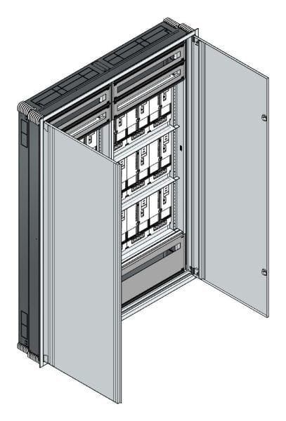 MEHLER - UP Zählerverteiler+PW+UM Kärnten für TN-Netz, außen B1501xH2039xT245mm
