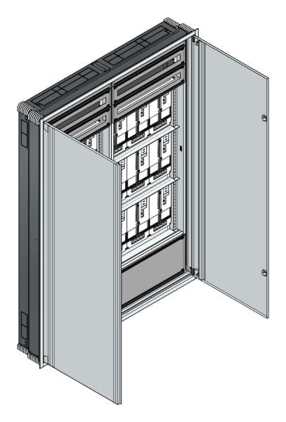 MEHLER - UP Zählerverteiler+PW+UM Wiener Netze für TN-Netz, außen B1501xH2039xT245mm