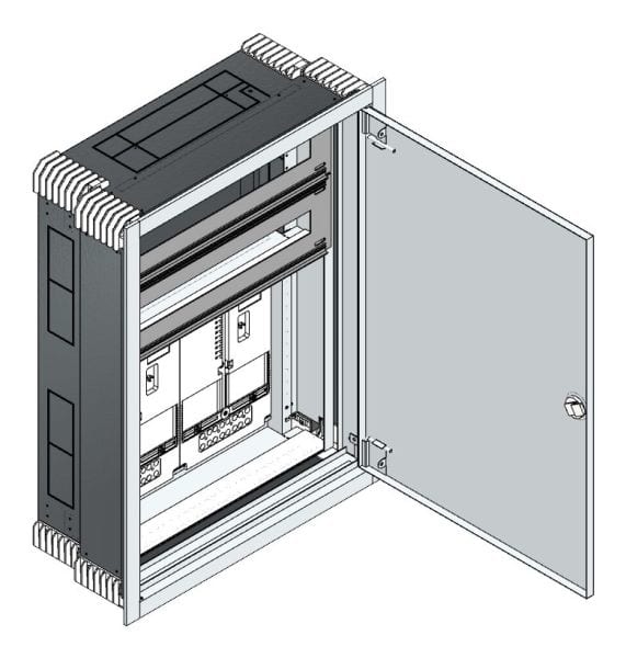 MEHLER - UP Zählerverteiler+PW+UM Wiener Netze für TN-Netz, außen B596xH789xT245mm