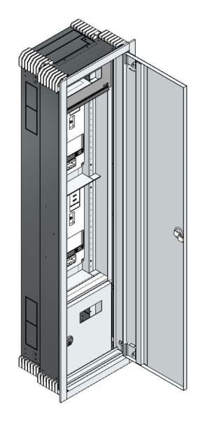 MEHLER - UP-Zählerverteiler+PW+UM Steiermark für TN-Netz, außen B381xH1414xT245mm