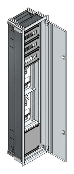 MEHLER - UP Zählerverteiler+PW+UM NÖ Netz für TN-Netz, außen B381xH1714xT245mm