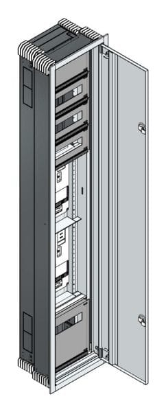MEHLER - UP Zählerverteiler+PW+UM Kärnten für TN-Netz, außen B381xH1864xT245mm