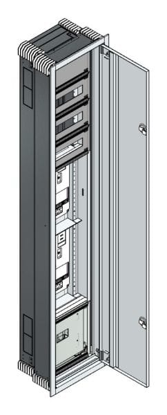 MEHLER - UP Zählerverteiler+PW+UM Vorarlberg für TN-Netz, außen B381xH1864xT245mm