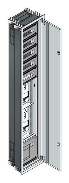 MEHLER - UP Zählerverteiler+PW+UM OÖ, Salzburg für TN-Netz, außen B381xH2039xT245mm
