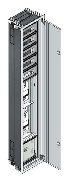 MEHLER - UP Zählerverteiler+PW+UM Vorarlberg für TN-Netz, außen B381xH2039xT245mm