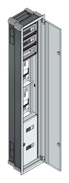 MEHLER - UP-Zählerverteiler+PW+UM Steiermark für TN-Netz, außen B381xH2039xT245mm