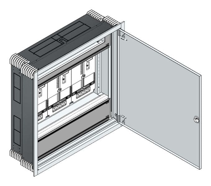 MEHLER - UP Zählerverteiler+PW+UM NÖ Netz für TN-Netz, außen B796xH789xT245mm