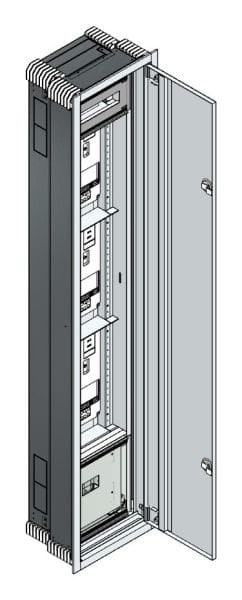 MEHLER - UP Zählerverteiler+PW+UM Vorarlberg für TN-Netz, außen B381xH1864xT245mm