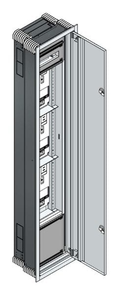 MEHLER - UP Zählerverteiler+PW+UM Wiener Netze für TN-Netz, außen B381xH1864xT245mm