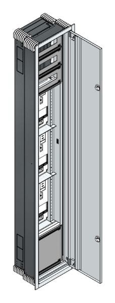 MEHLER - UP Zählerverteiler+PW+UM NÖ Netz für TN-Netz, außen B381xH2039xT245mm