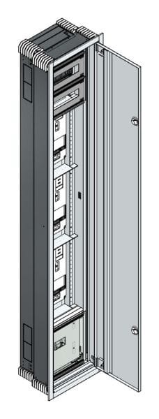 MEHLER - UP Zählerverteiler+PW+UM Vorarlberg für TN-Netz, außen B381xH2039xT245mm