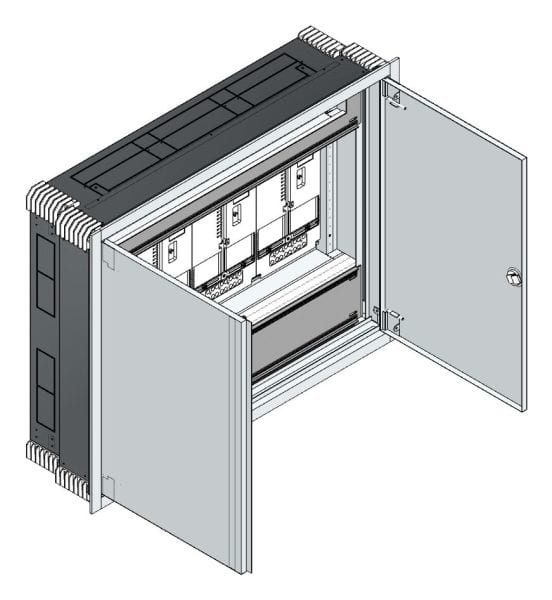 MEHLER - UP Zählerverteiler+PW+UM NÖ Netz für TN-Netz, außen B1006xH789xT245mm