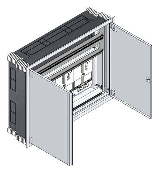 MEHLER - UP Zählerverteiler+PW+UM Wiener Netze für TN-Netz, außen B1006xH789xT245mm