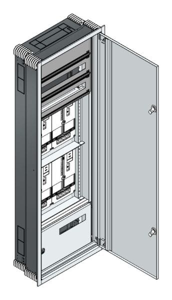 MEHLER - UP-Zählerverteiler+PW+UM Steiermark für TN-Netz, außen B596xH1714xT245mm