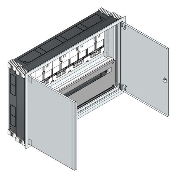 MEHLER - UP Zählerverteiler+PW+UM Kärnten für TN-Netz, außen B1216xH789xT245mm