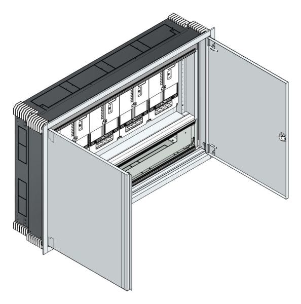 MEHLER - UP Zählerverteiler+PW+UM Vorarlberg für TN-Netz, außen B1216xH789xT245mm