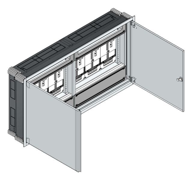 MEHLER - UP Zählerverteiler+PW+UM NÖ Netz für TN-Netz, außen B1501xH789xT245mm