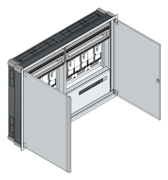 MEHLER - UP-Zählerverteiler+PW+UM Steiermark für TN-Netz, außen B1501xH1089xT245mm