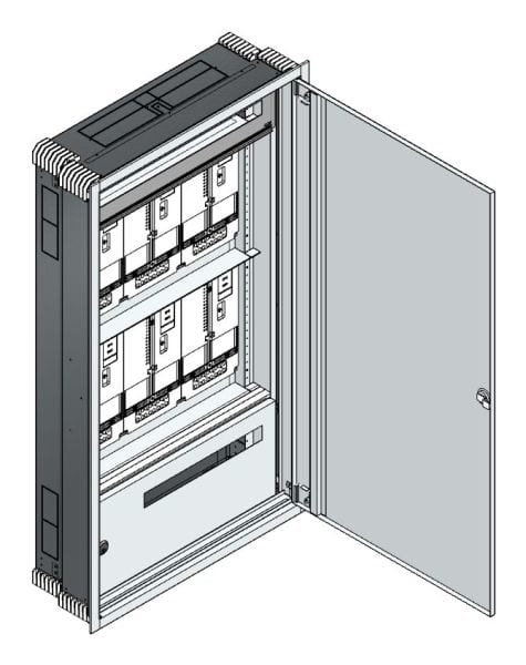 MEHLER - UP-Zählerverteiler+PW+UM Steiermark für TN-Netz, außen B796xH1414xT245mm