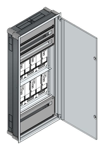 MEHLER - UP Zählerverteiler+PW+UM Kärnten für TN-Netz, außen B796xH1714xT245mm