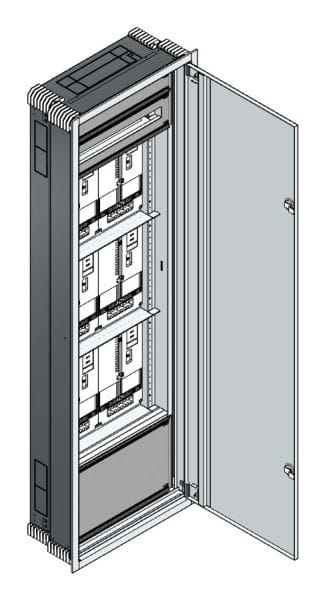 MEHLER - UP Zählerverteiler+PW+UM NÖ Netz für TN-Netz, außen B596xH1864xT245mm