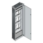 MEHLER - UP Zählerverteiler+PW+UM Wiener Netze für TN-Netz, außen B596xH1864xT245mm