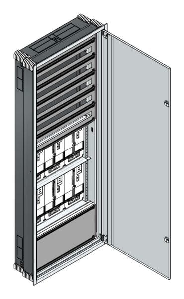 MEHLER - UP Zählerverteiler+PW+UM NÖ Netz für TN-Netz, außen B796xH2039xT245mm