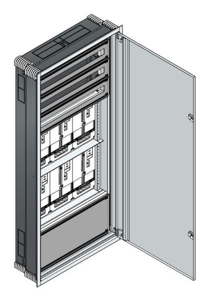 MEHLER - UP-Zählerverteiler+PW+UM NÖ Netz für TN-Netz, außen B796xH1714xT245mm