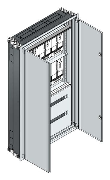 MEHLER - UP-Zählerverteiler+PW+UM Steiermark für TN-Netz, außen B1006xH1714xT245mm