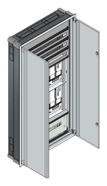 MEHLER - UP Zählerverteiler+PW+UM Vorarlberg für TN-Netz, außen B1006xH1864xT245mm