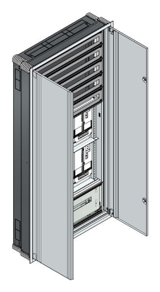 MEHLER - UP Zählerverteiler+PW+UM Vorarlberg für TN-Netz, außen B1006xH2039xT245mm