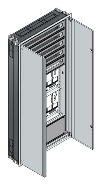 MEHLER - UP Zählerverteiler+PW+UM Wiener Netze für TN-Netz, außen B1006xH2039xT245mm