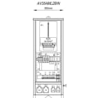 MEHLER - Baustromverteiler B360xH940xT235mm 2 Schuko, 1 CEE 16A, 1 CEE 32A, NÖ-Ausf