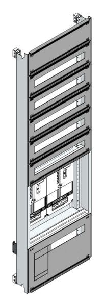 MEHLER - Zählerverteilereinsatz,2ZP, OÖ,Salzburg TN-Netz, Einsatzmaß B505xH1625mm