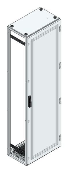 MEHLER - Anreihschrank BxHxT 600x2000x400mm o. Rückwand, o. Seitenwand, m. Türe 1fl.