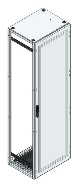 MEHLER - Anreihschrank BxHxT 600x2000x500mm o. Rückwand, o. Seitenwand, m. Türe 1fl.