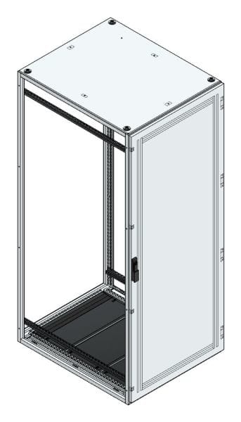 MEHLER - Anreihschrank BxHxT 800x2000x1000mm o. Rückwand, o. Seitenwand, m. Türe 1fl.