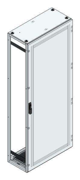 MEHLER - Anreihschrank BxHxT 800x2000x400mm o. Rückwand, o. Seitenwand, m. Türe 1fl.
