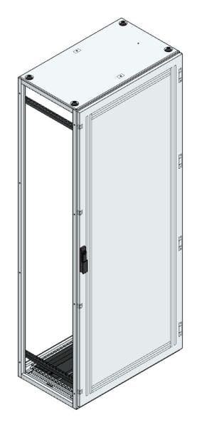 MEHLER - Anreihschrank BxHxT 800x2000x500mm o. Rückwand, o. Seitenwand, m. Türe 1fl.