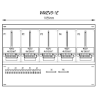 MEHLER - Zählergerüst 1055x700x155mm 5ZP inkl. VZSI 25A fix, schaltbar