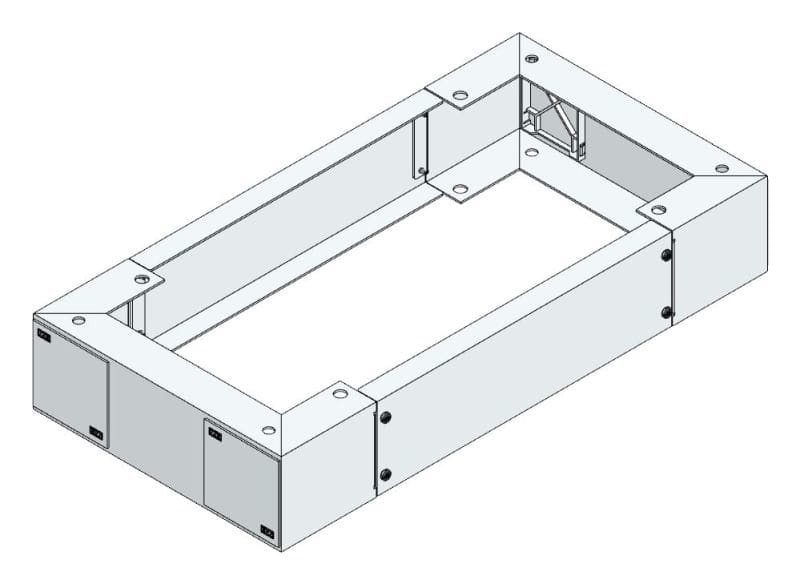 MEHLER - Sockel 100mm für AMST-B/300