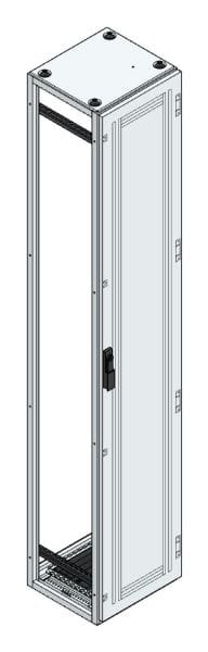 MEHLER - Anreihschrank BxHxT 400x2200x400mm o. Rückwand, o. Seitenwand, m. Türe 1fl.