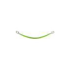 MEHLER - Erdungsband Yf 10mm2, 20cm Kabelschuh DM 8mm an beiden Enden