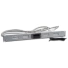 MEHLER - Temperaturanzeige 1HE Modul 230VAC inkl. Meldekontakt, Kabel u. Stecker