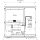 MEHLER - Wandlermessverteiler B1490xH1450xT400mm Zul. NH-III, Abg. 1x LS+FI 4/630A, N