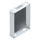 MEHLER - AP-Rangierverteiler+Rückwand m.RW, B565xH755xT130mm,inkl. MO-gelocht