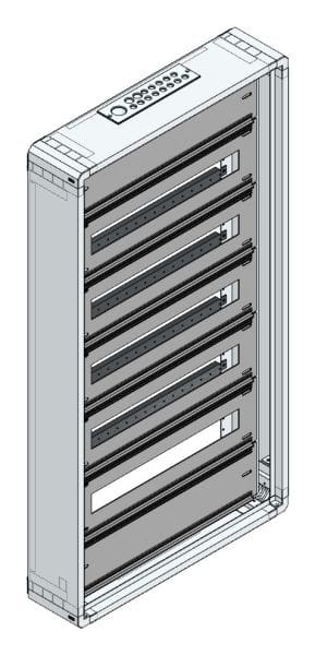 MEHLER - AP-Installations-Flachverteiler, 110TE o.RW, B565xH1055xT130mm