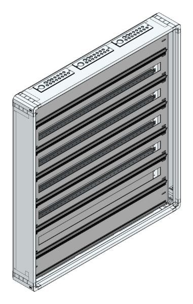MEHLER - AP-Installations-Flachverteiler, 225TE m.RW, B975xH1055xT130mm